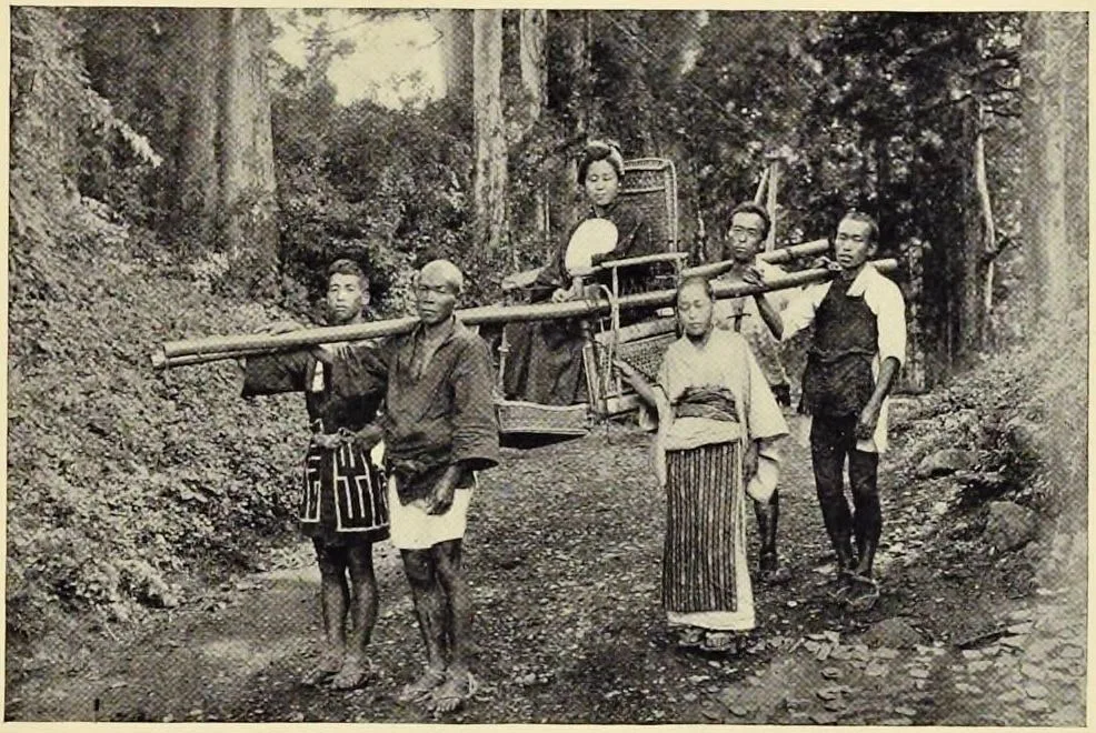 A Mountain Chair (Japan: Described and Illustrated by the Japanese, Section 3, leaf 14)