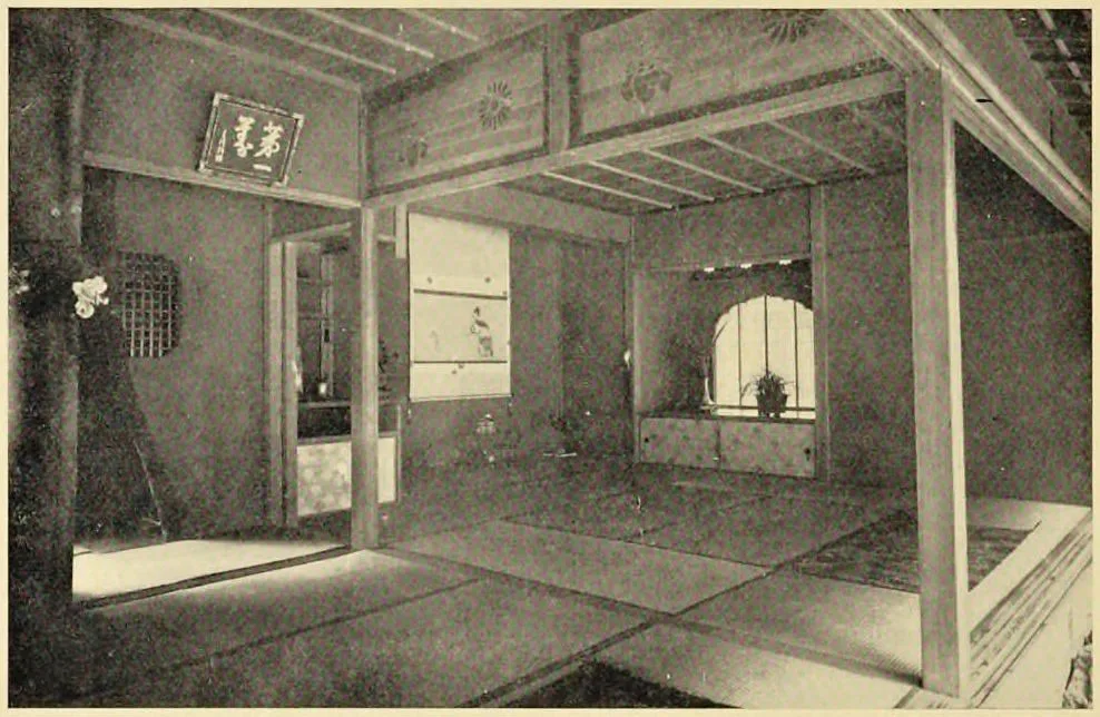 Room in Tea House at Yumoto (Japan: Described and Illustrated by the Japanese, Section 5, leaf 23)