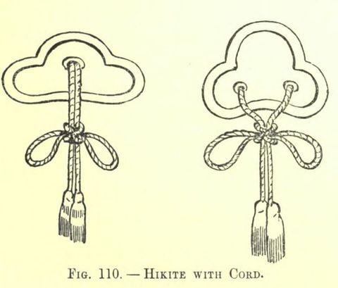 Fig. 110. HIKITE WITH CORD (Japanese Homes and Their Surroundings)