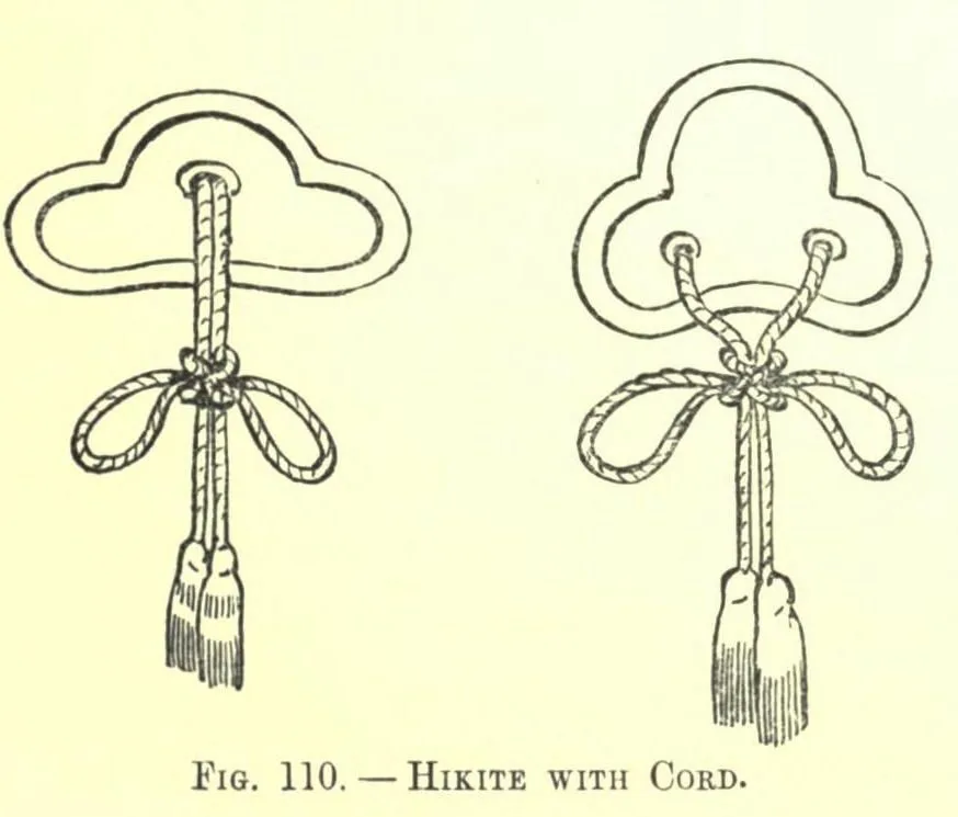 Fig. 110. HIKITE WITH CORD (Japanese Homes and Their Surroundings)
