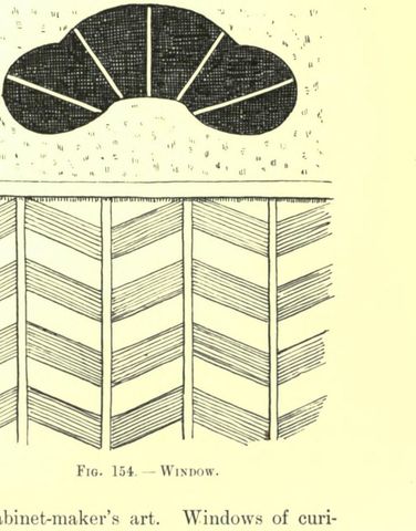 Fig. 154. WINDOW (Japanese Homes and Their Surroundings)