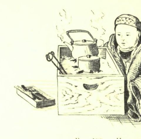 Fig. 199. HIBACHI (Japanese Homes and Their Surroundings)