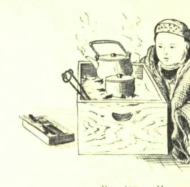 Fig. 199. HIBACHI (Japanese Homes and Their Surroundings)