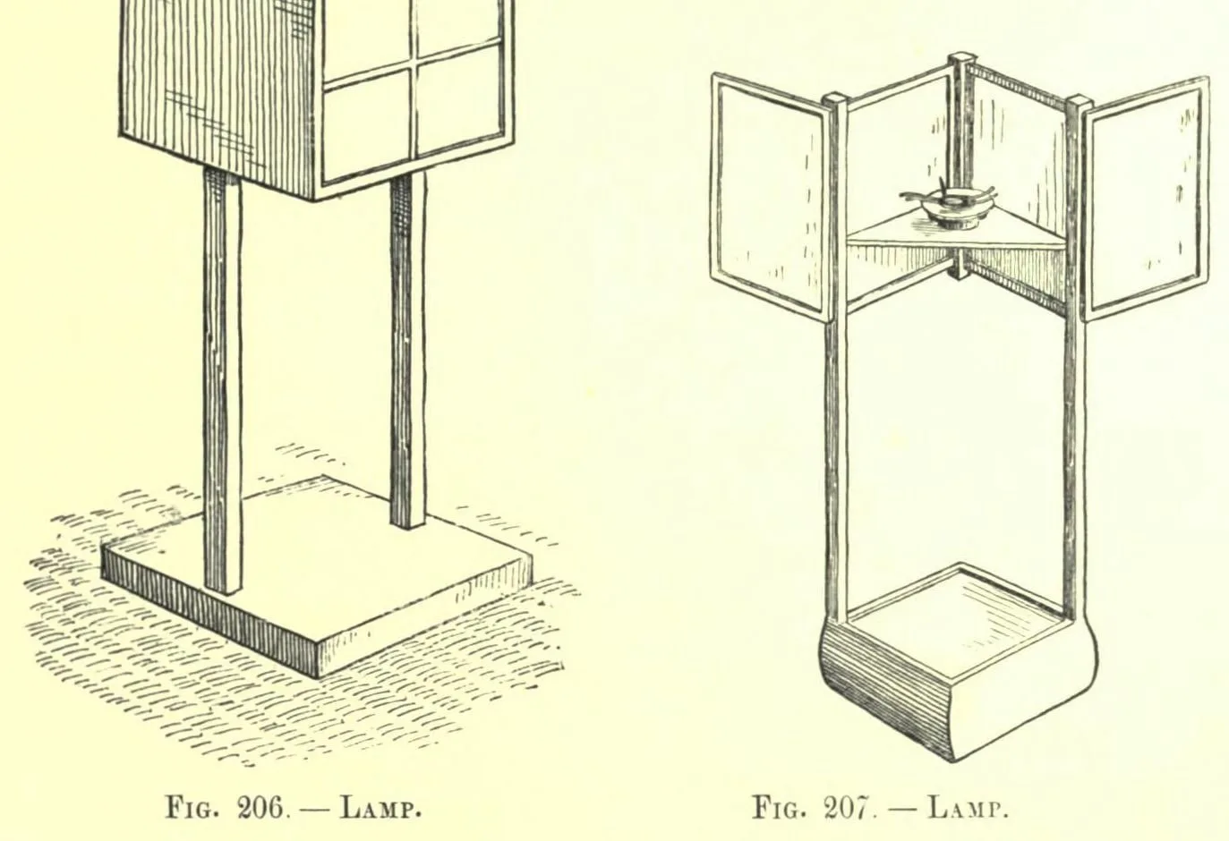 Fig. 207. LAMP (Japanese Homes and Their Surroundings)