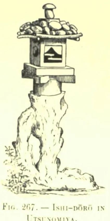 Fig. 267. ISHI-DORO IN UTSUNOMIYA (Japanese Homes and Their Surroundings)