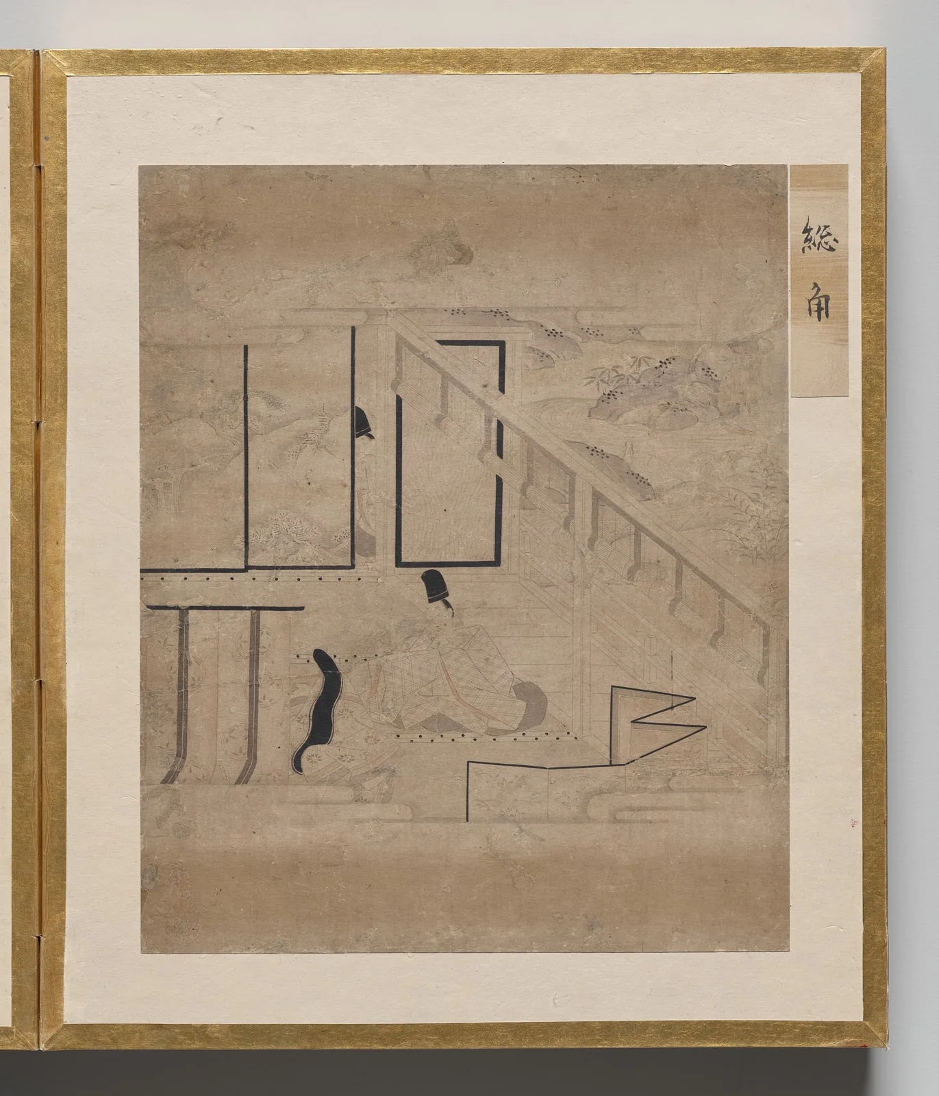 Trefoil Knots from Album of Illustrations for the Tale of Genji