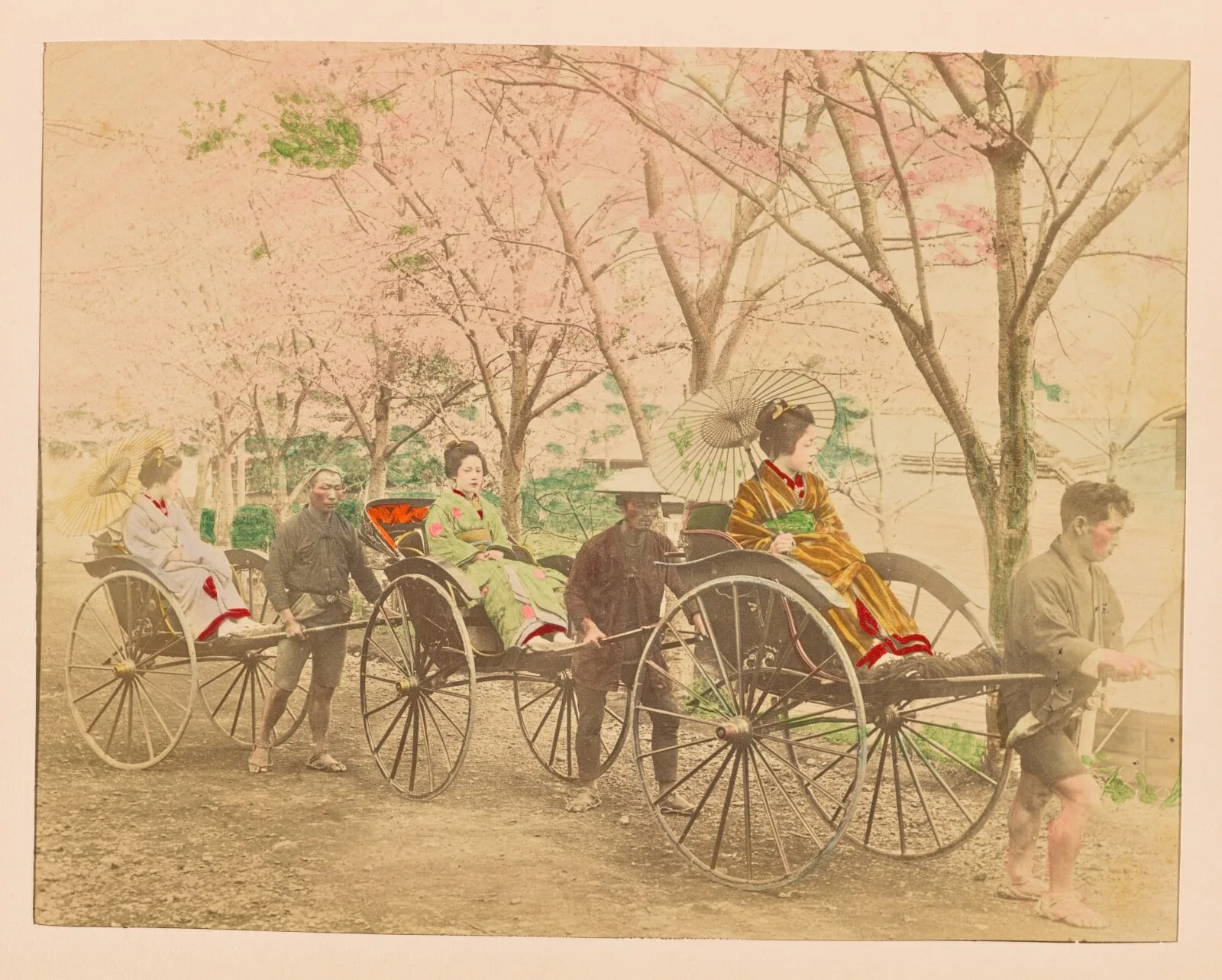 Jinrikishas