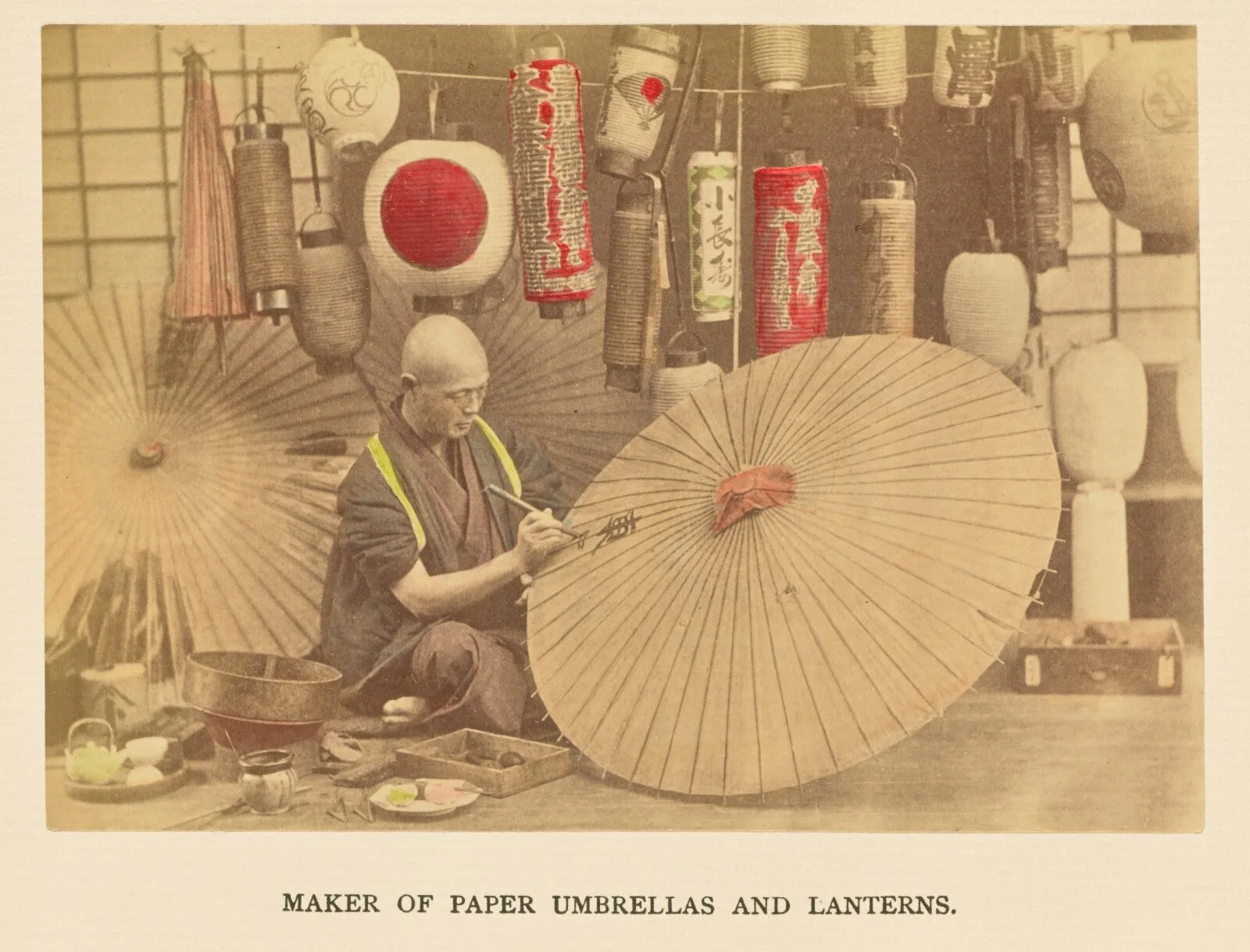 Maker of Paper Umbrellas and Lanterns