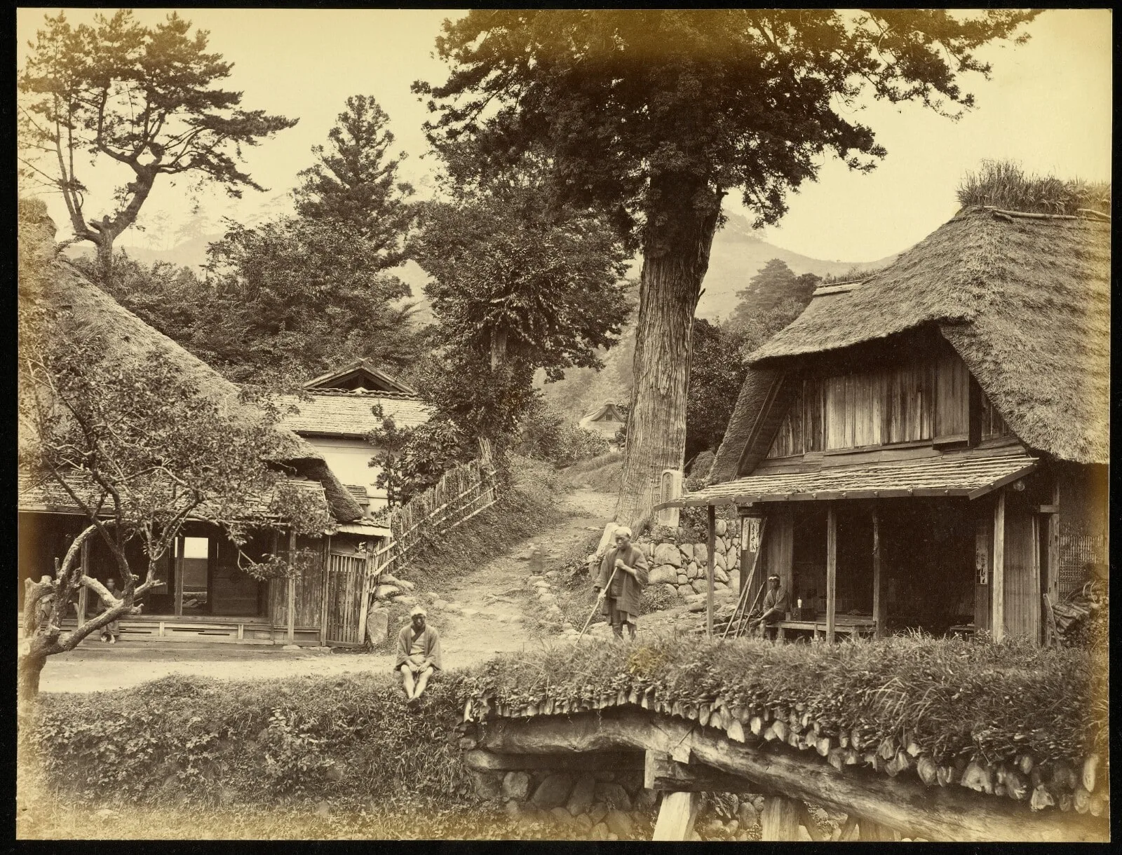 Eyana from the Tea House on the road to Nagashi