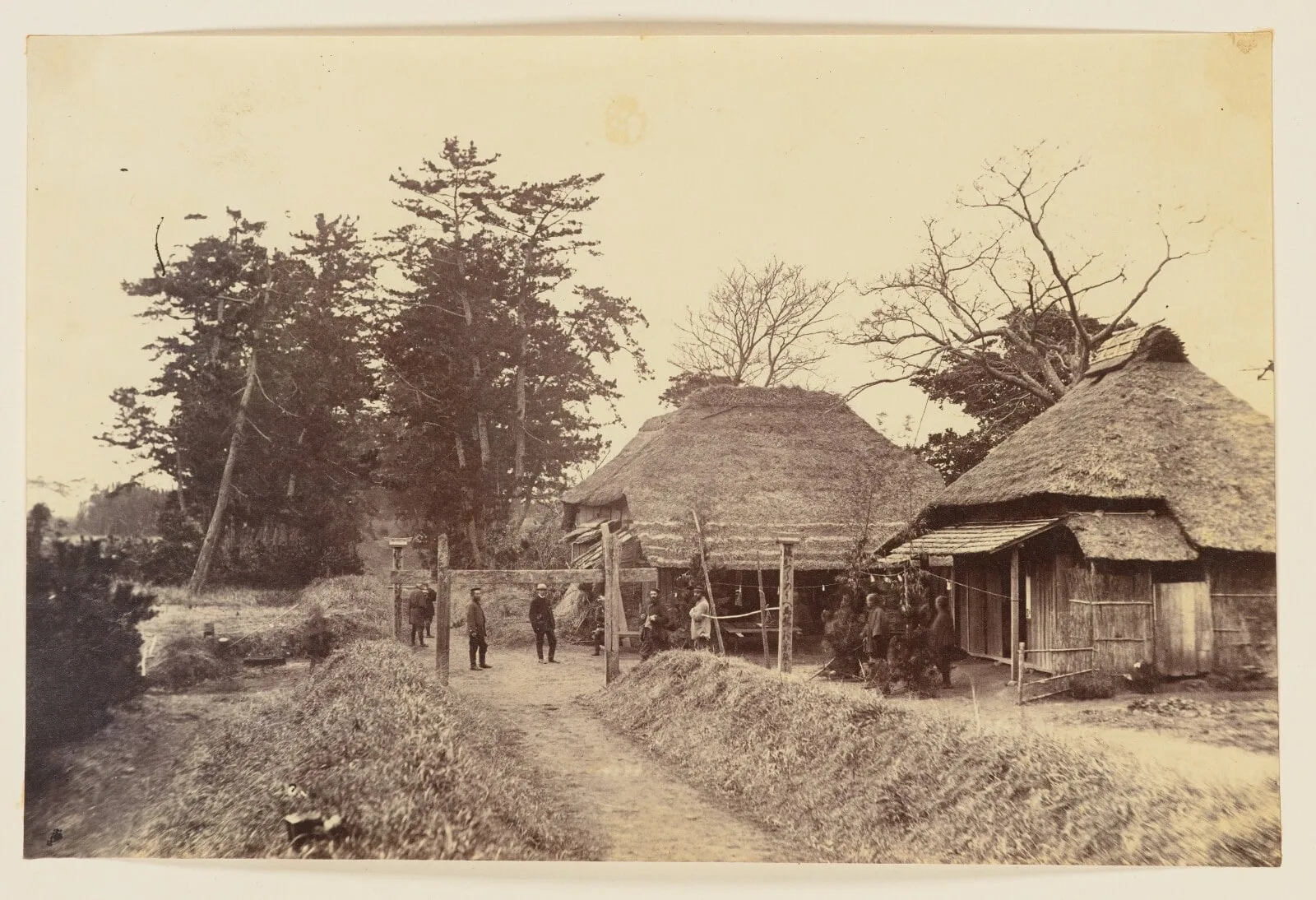 Camp entrance