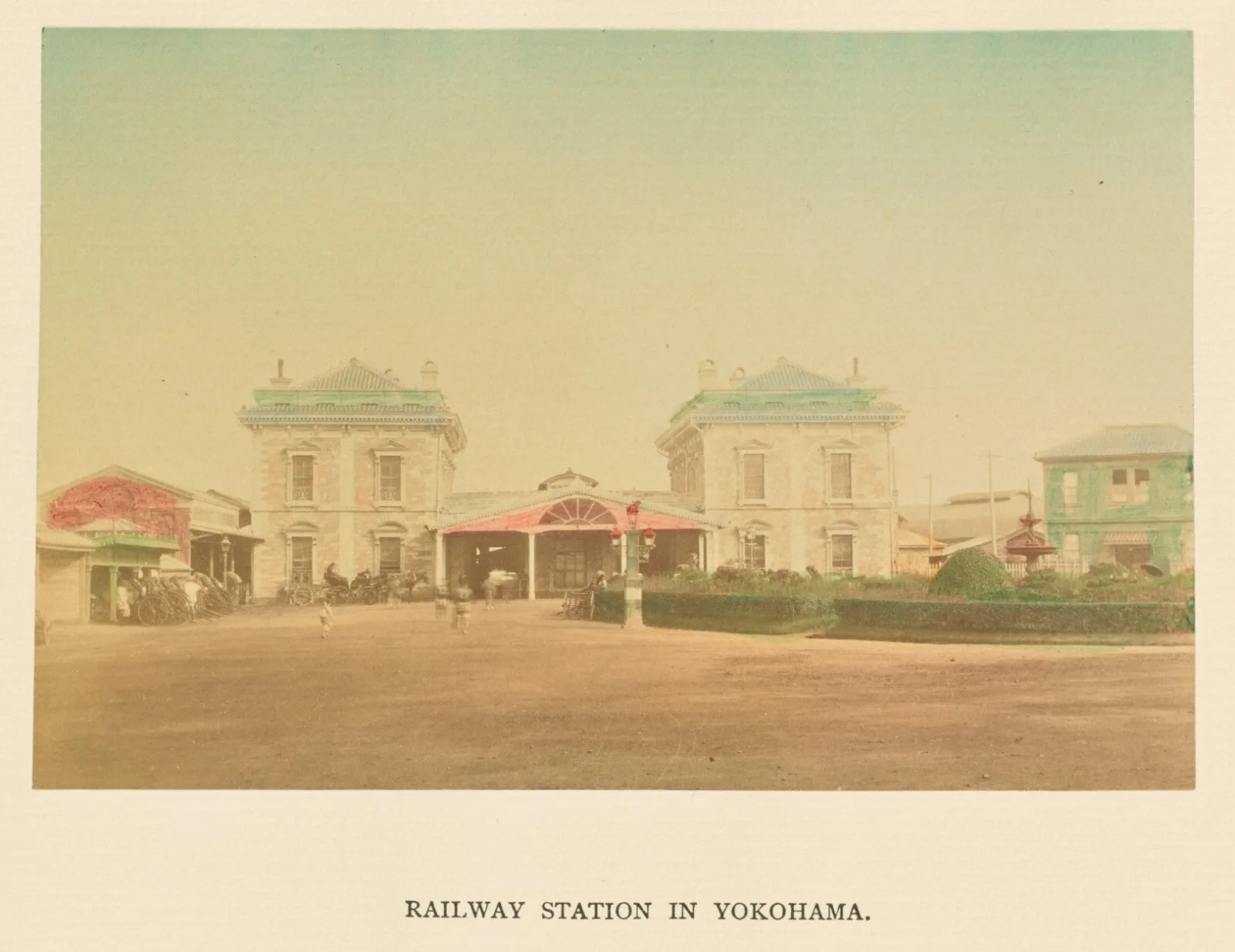 Railway Station in Yokohama