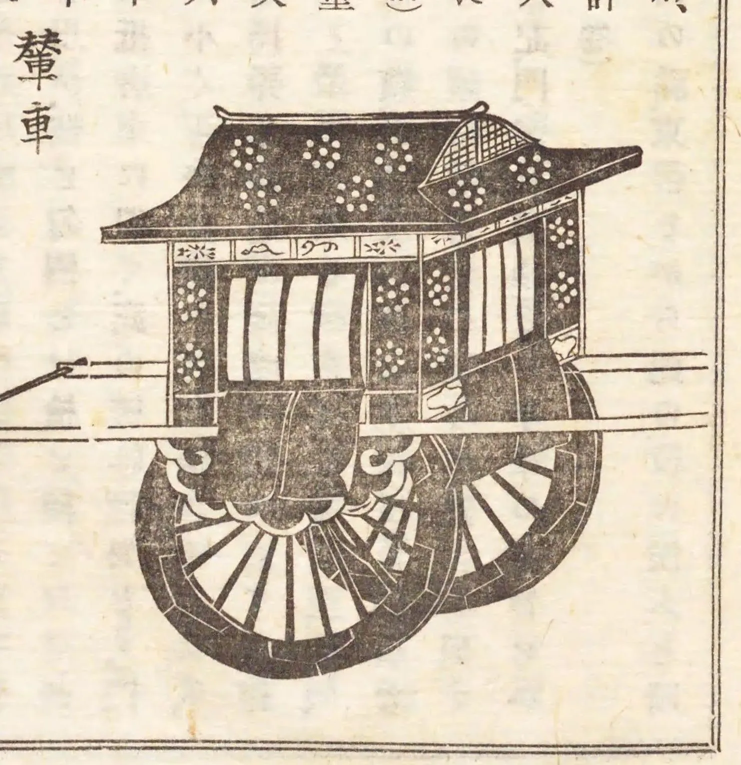輦車（宮殿調度図解）