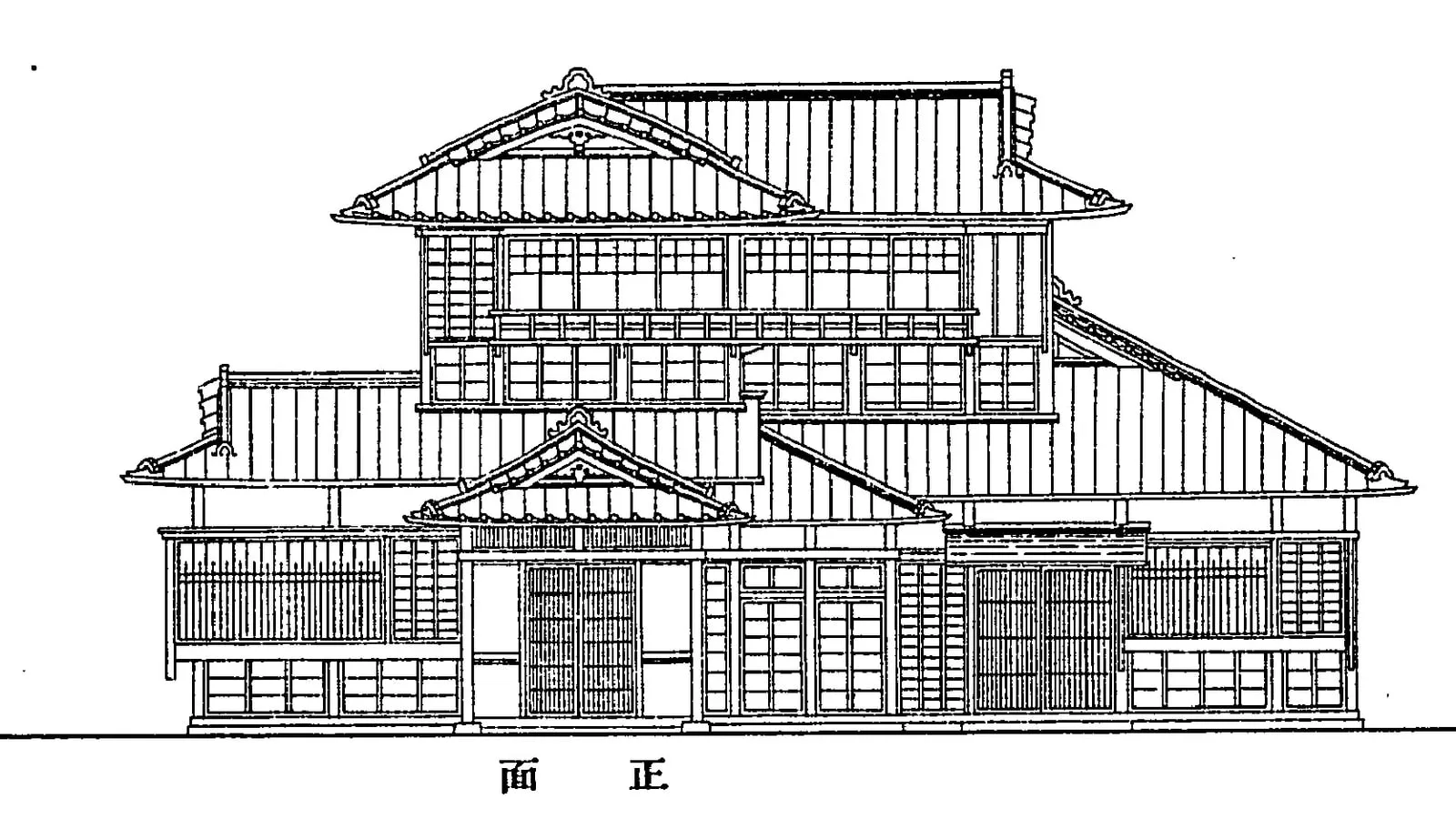 和洋住宅建築図集 : 附・家屋諸造作雛形 コマ 48 の図