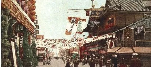 (大阪名所)芝居映画とカフヱーの街道頓堀