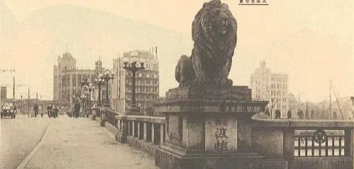 大阪の印象 難波橋畔