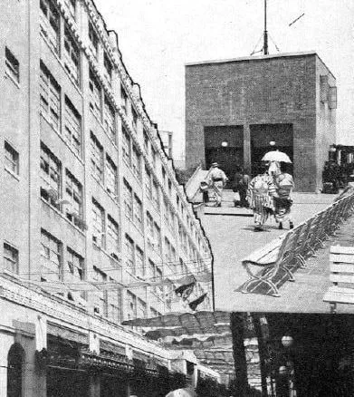 (大阪名所)大丸屋上/(大阪名所)心斎橋筋大丸